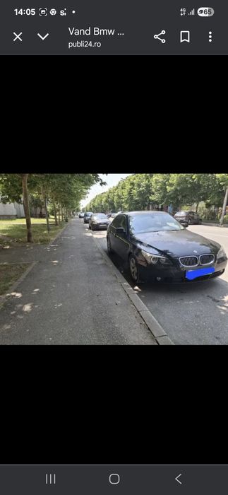 Vând Bmw seria 520d e60