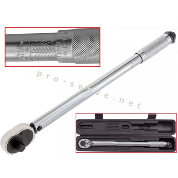 Динамометричен ключ 1/4" 5-25Nm, 3/8" 19-110Nm, 1/2" 42-210Nm King Roy