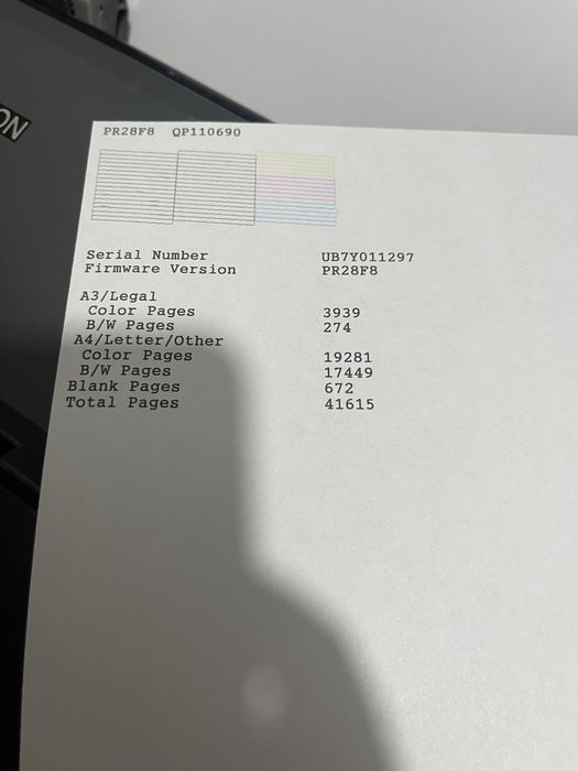 Продам цветной принтер A3 Epson L1300