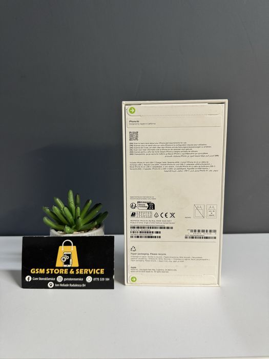 Iphone 17 Air 256Gb Sky Blue Nou Sigilat Garantie Gsm Store&Service