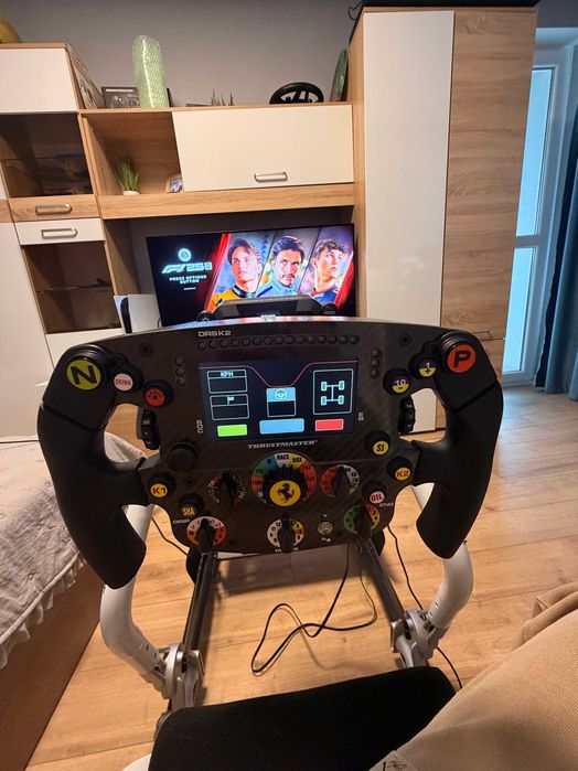 Thrustmaster T598-P + Ferrari SF1000 + Playseat f1