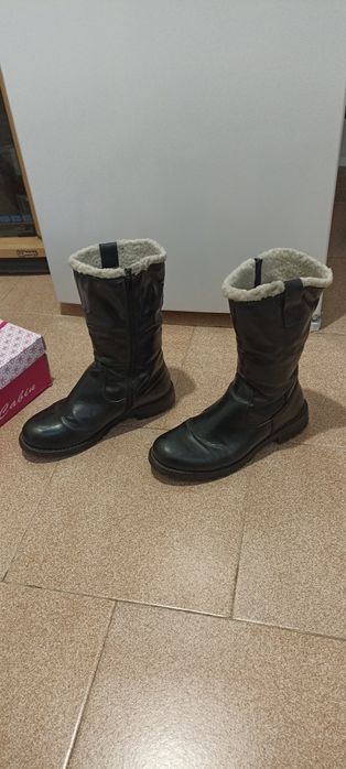 Топли дамски ботуши - номер 40