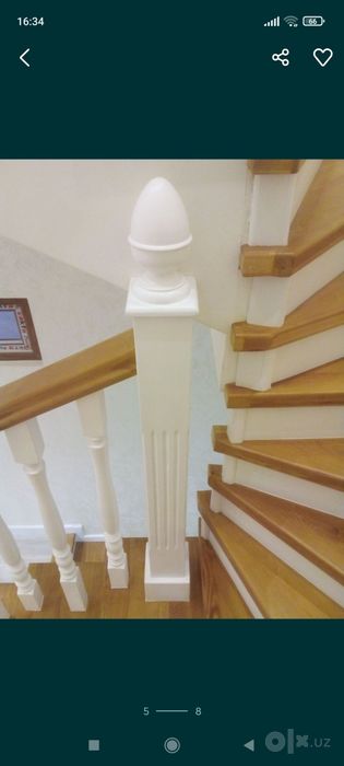 Лестница из дерево70$. Zina yogoch mdf