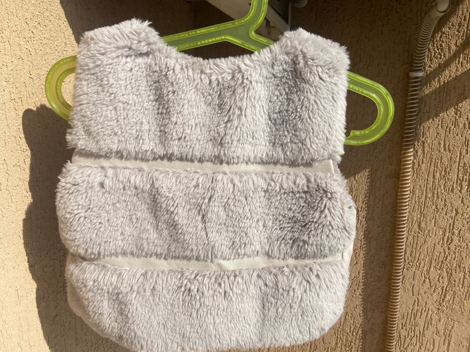 Детски пухен елек за момиче сив Mayoral, 98 см