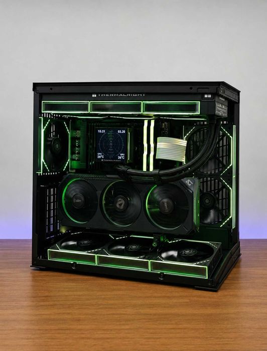 Геймърски компютри Сглобяване! 5070, 5080, 3060ti 3070, 9070XT, 9060XT