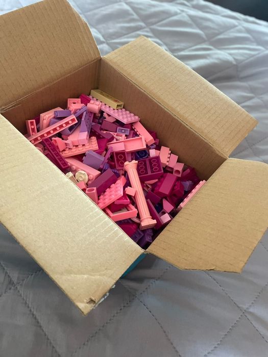 Розовое лего для девочек