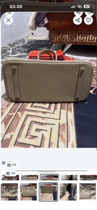 Сумка birkin hermes подоригинал
