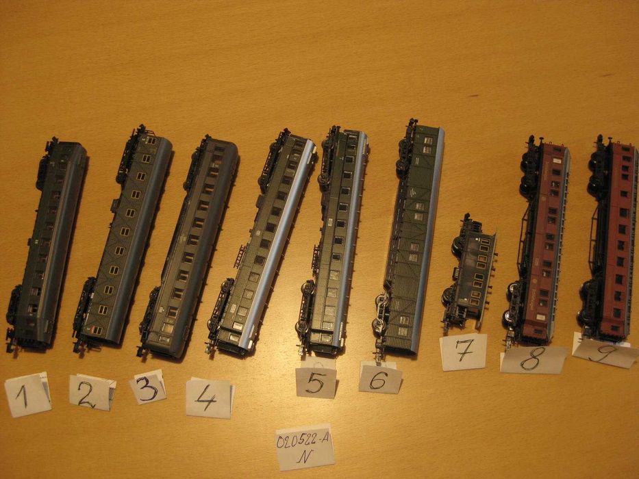 Влакче - Вагони в мащаб N  020522 A