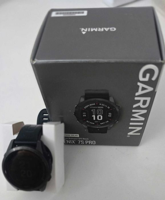 Vand Garmin Fenix 7s Sapphire Solar