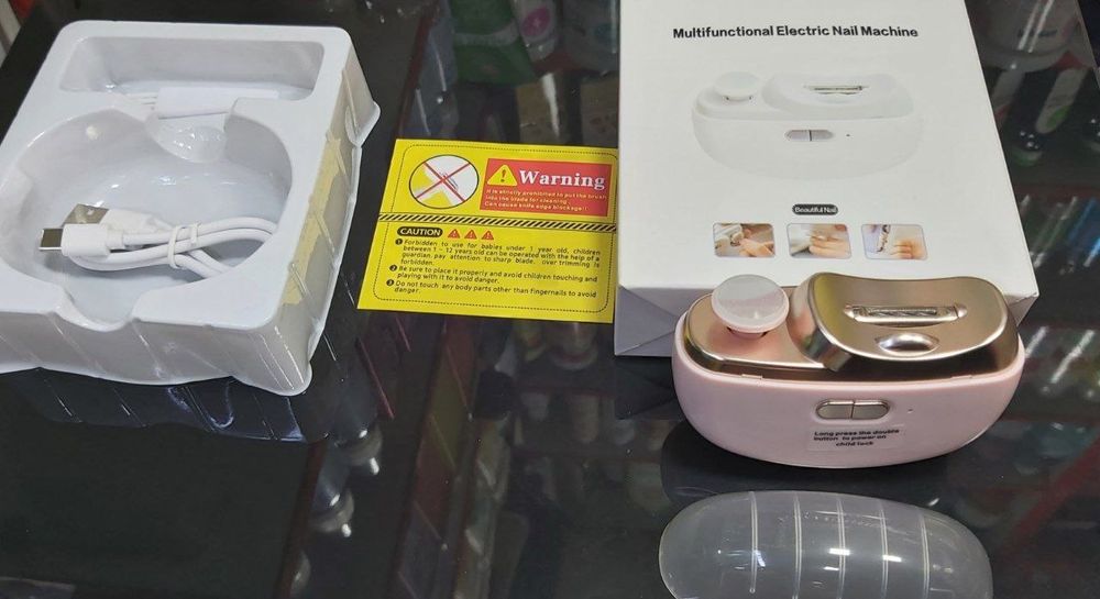 Триммер для ногтей электрические ножницы маникюрные