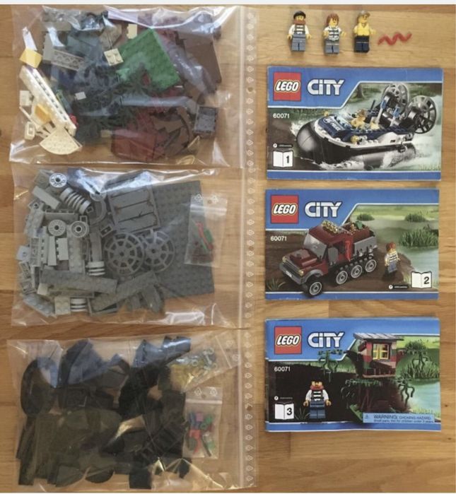 Lego City 60071 Arestarea cu aeroglisorul