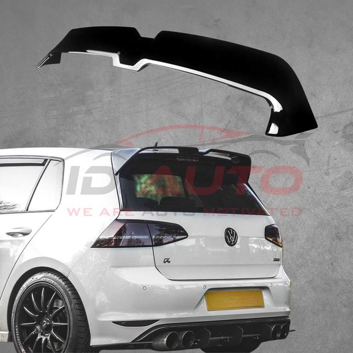 Спойлер за багажник Vw Golf 7 – боядисан черен гланц, голф 7 тунинг
