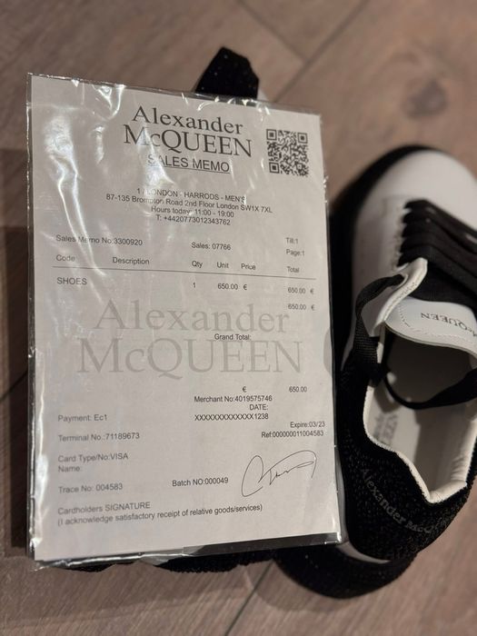 Alexander McQueen нови маратонки