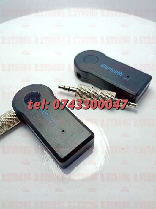 Adaptor Modulator Bluetooth Blasko Jack 35 Receiver Auxiliar Black