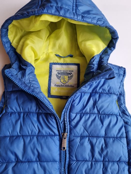 Детски светло син елек/грейка Palomino за момче, 128 см.