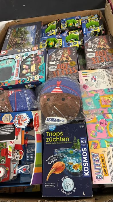 Евробокс палет с играчки