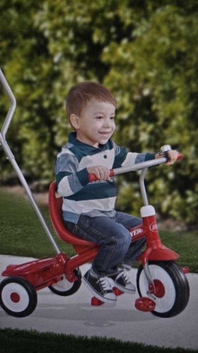 Tricicleta multifunctionala Radio Flyer Steer and Stroll, 2-5 ani