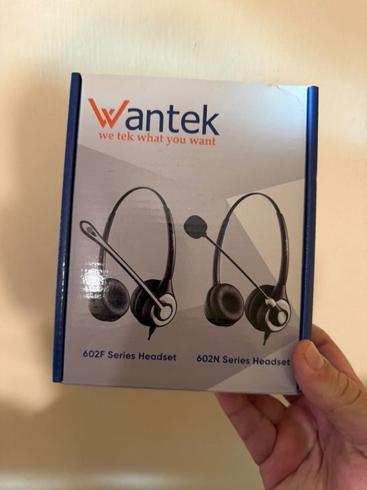 Casti call center cu microfon noi