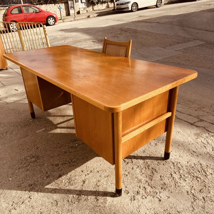 Шведско дизайнерско бюро + стол | Swedish Modern | 60-те години