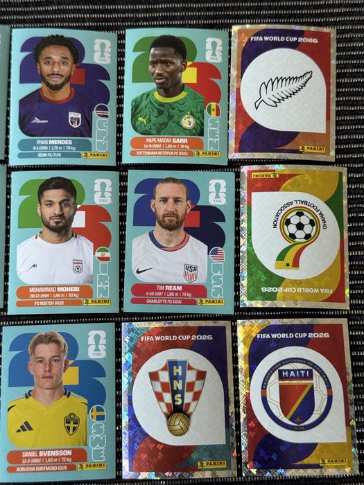 Panini стикери FIFA WORLD CUP 2026