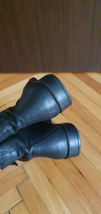 Ghete piele naturala Ecco 36/36,5