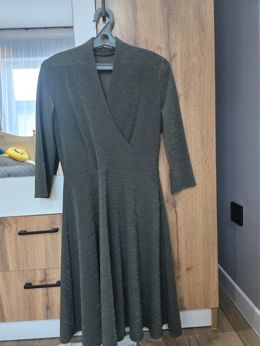 Платье песочный хаки