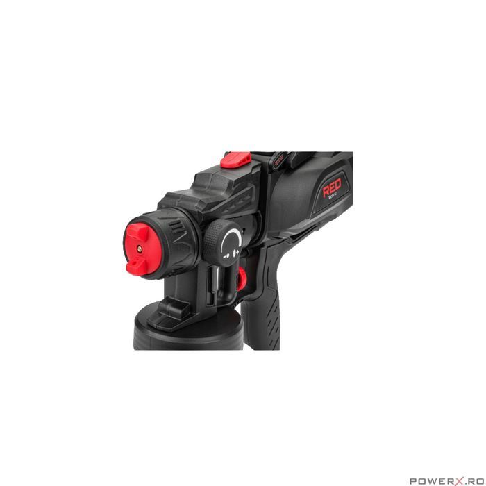 Pistol vopsit electric HVLP, 650 W, capacitate rezervor de vopsea 1200