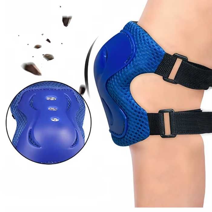 Детски наколенки РА1011 - 6бр / к-т - Два цвята