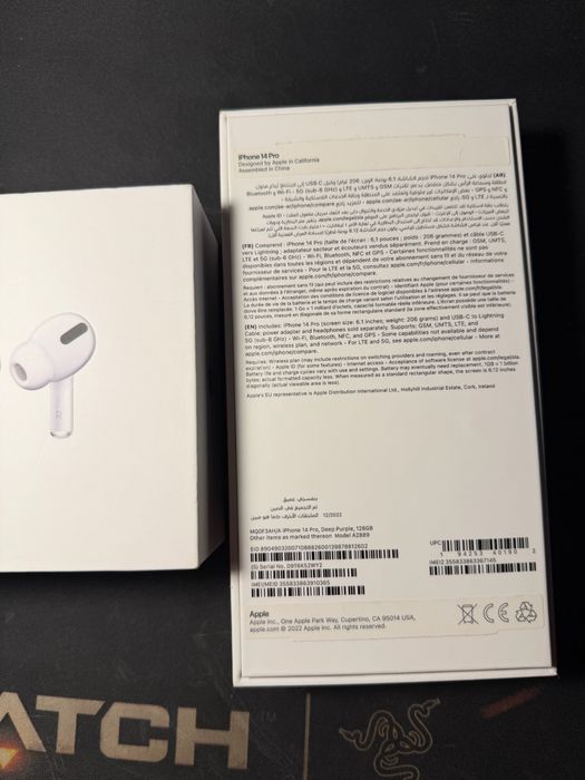 Iphone 14 pro 128gb + airpods pro