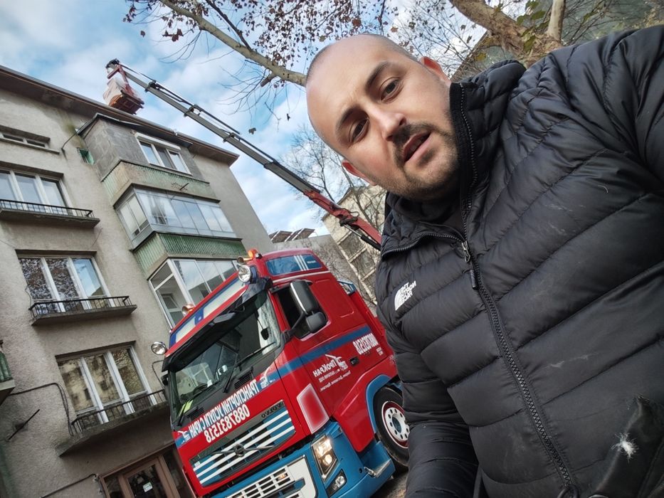 Транспортни услуги с бордови КРАН !!!