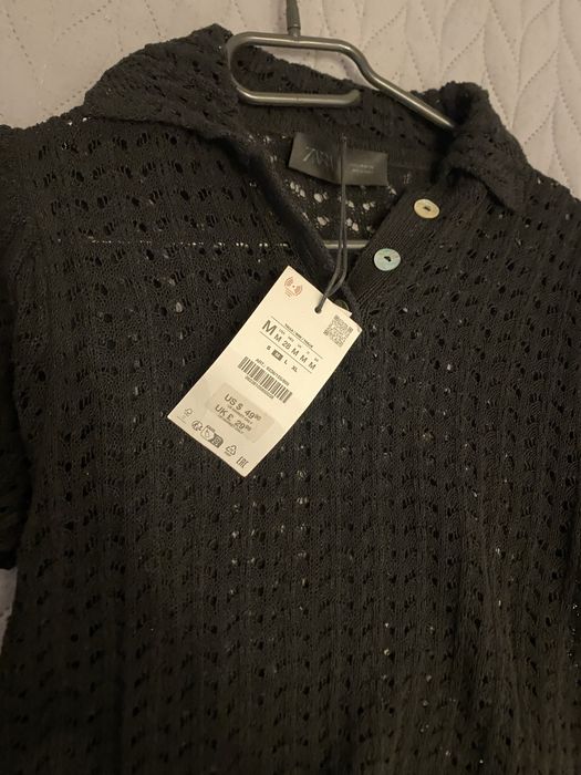 Top negru de la zara