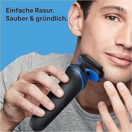 Електрическа самобръсначка Braun Series 5 51-B1200s синя