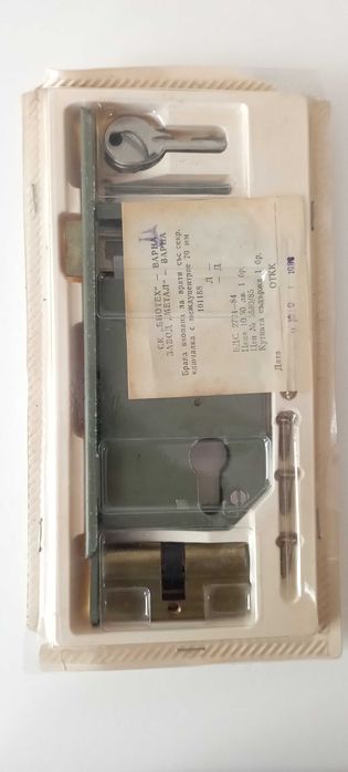 Брава за врата със секретен ключ-НОВА