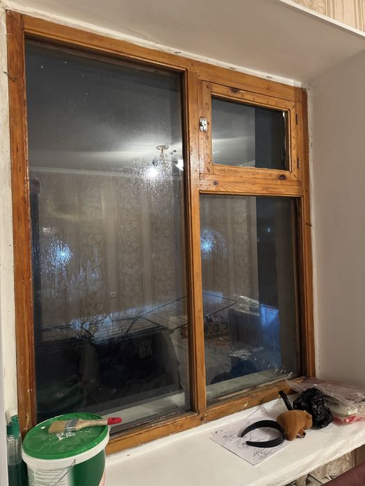 БУ  Ағаш терезе Деревянные окна БУ