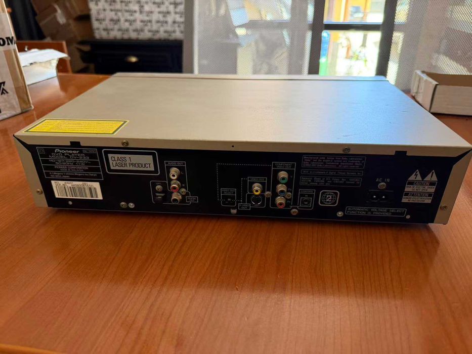 DVD Player Pioneer DV-233, D/A Converter