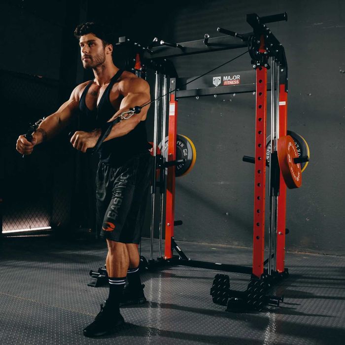 Многофункционална стойка за домашен фитнес