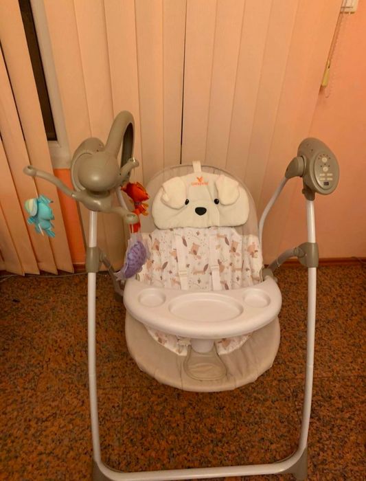 Електрическа бебешка люлка