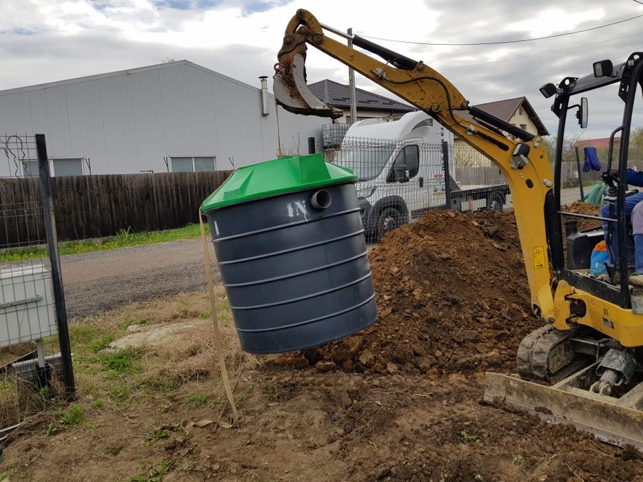 Fose septice ministati rezervoare