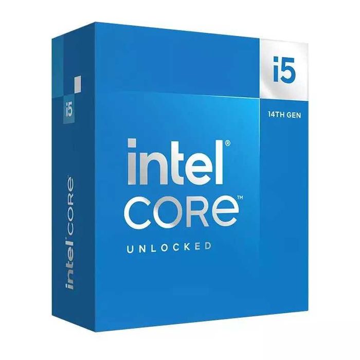 Процесор Intel Core i5-14600K Box в гаранция с кутия и фактура