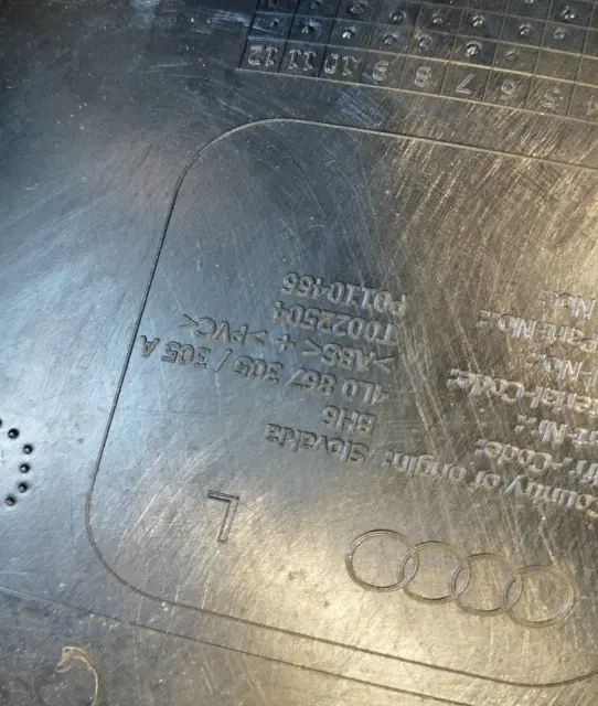 Fata / Tapiterie usa spate stanga Audi Q7 2014