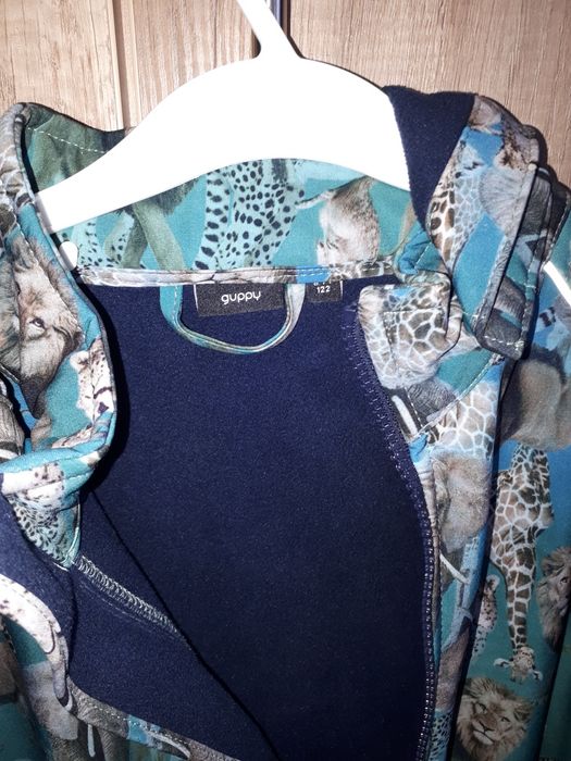 Salopetă copii  Guppy  unisex cu imprimeu