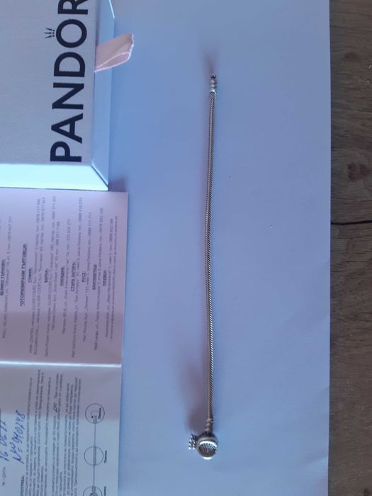 Гривна PANDORA, оригинална сребърна