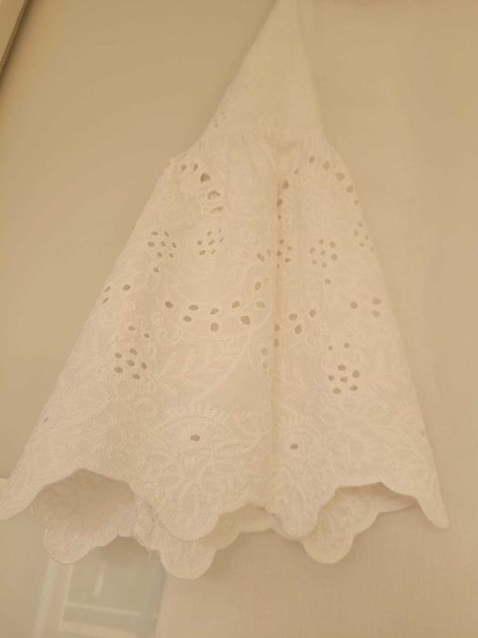 bluza alba de bumbac Reserved