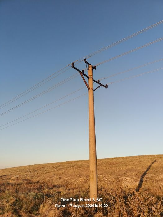 Teren 5 ha ideal Parc Fotovoltaic – Lângă LEA 20 kV Dublu Circuit
