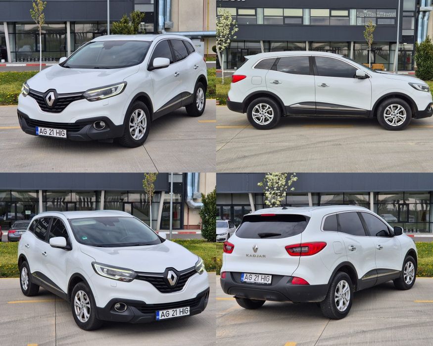 Renault Kadjar 2018 Automat | Navi | Piele | 360° | Euro 6 | Întreținut
Motorizare 1.2 benzina 130 cp Euro 6
Cutie viteze automata
Sistem lane assist