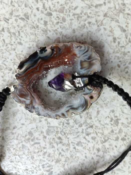 Brățară nouă felie de Quartz Brazilia