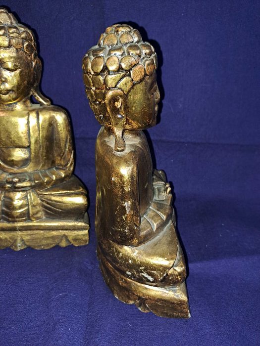 buddha buda statueta lemn 30 cm