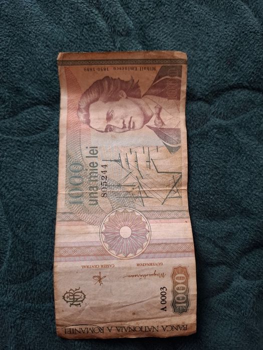 Bancnotă veche 1000 de lei
