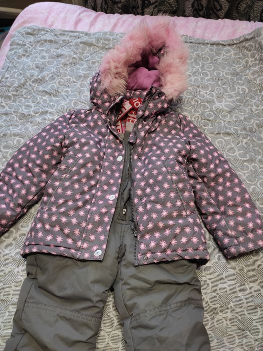 Зимний костюм для девочки