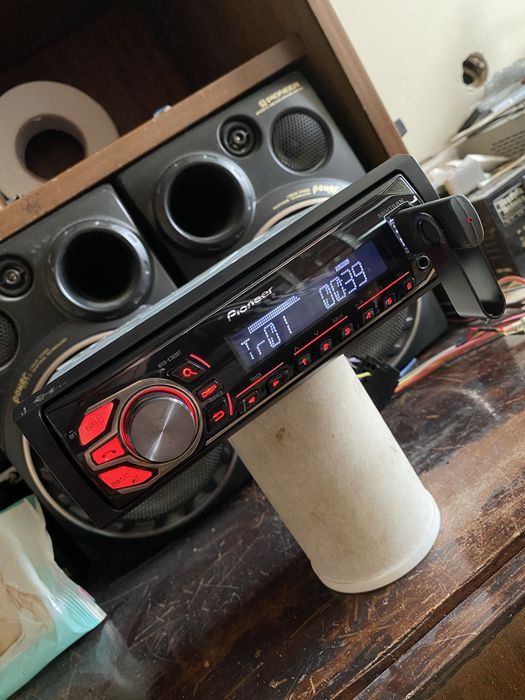 Pioneer MVH-X360BT - MIXTRAX! - BLUETOOTH, USB, Aux  плеър за кола, авто радио сд cd